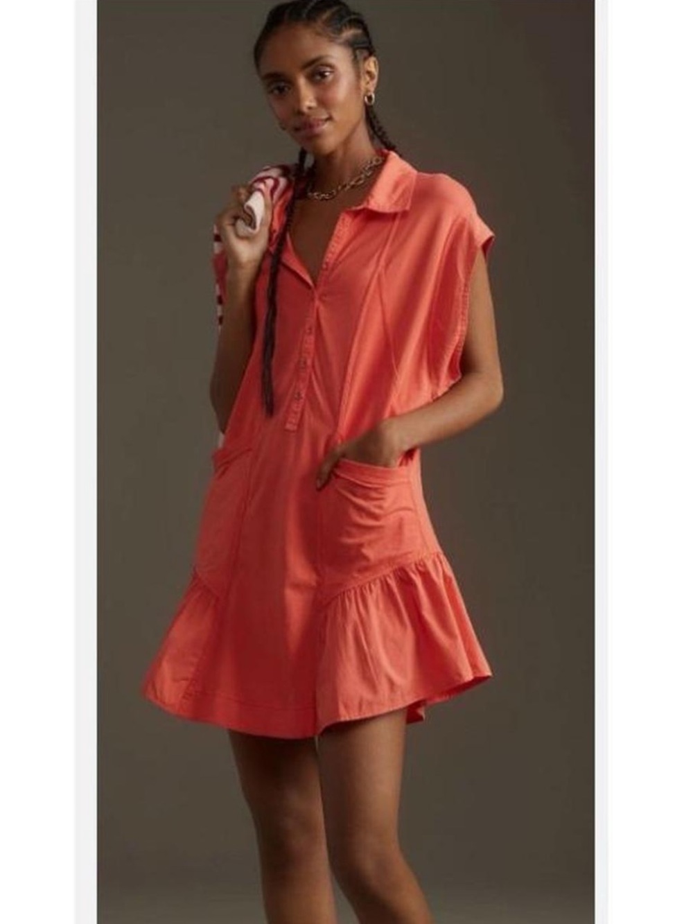 Anthropologie Daily Practice Tango Shirt Dress - Picture 3 of 5